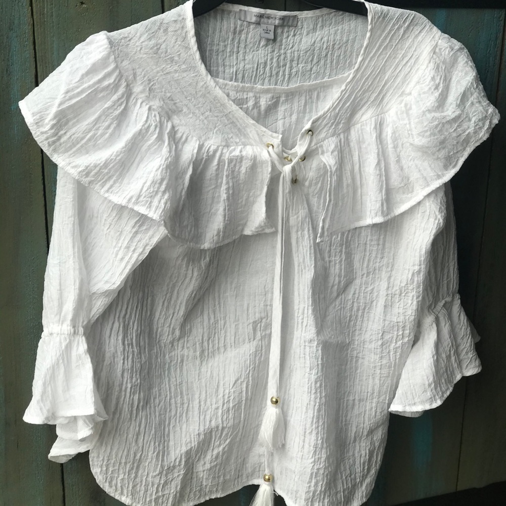 Gorgeous White Blouse - Picture 4 of 5